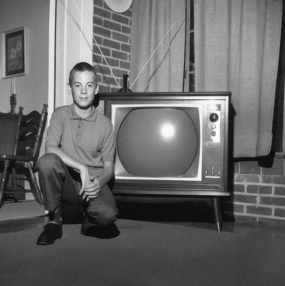 vintage television host