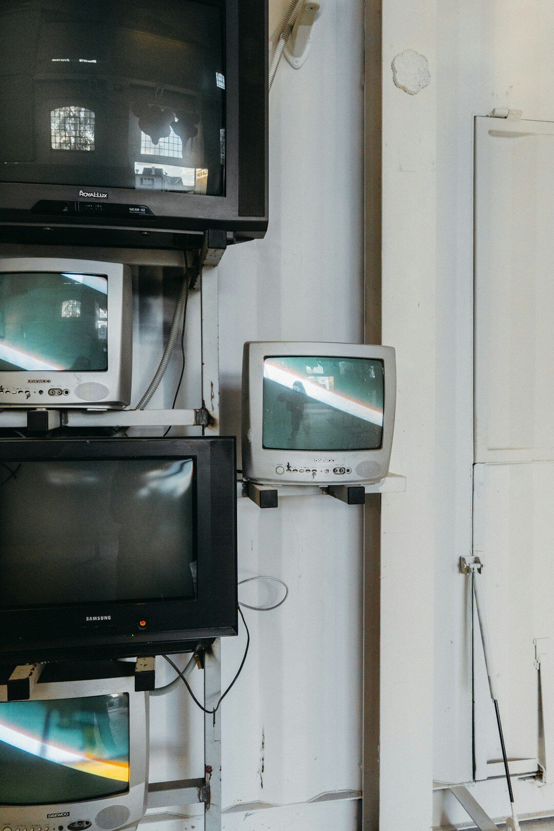 vintage television set
