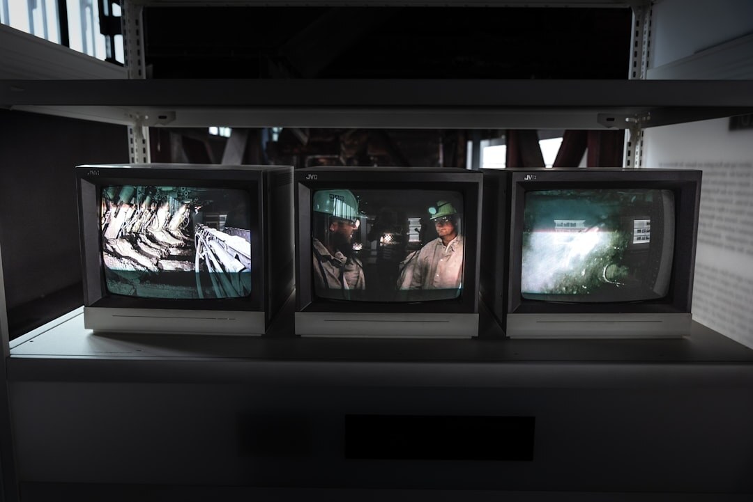 modern french television set