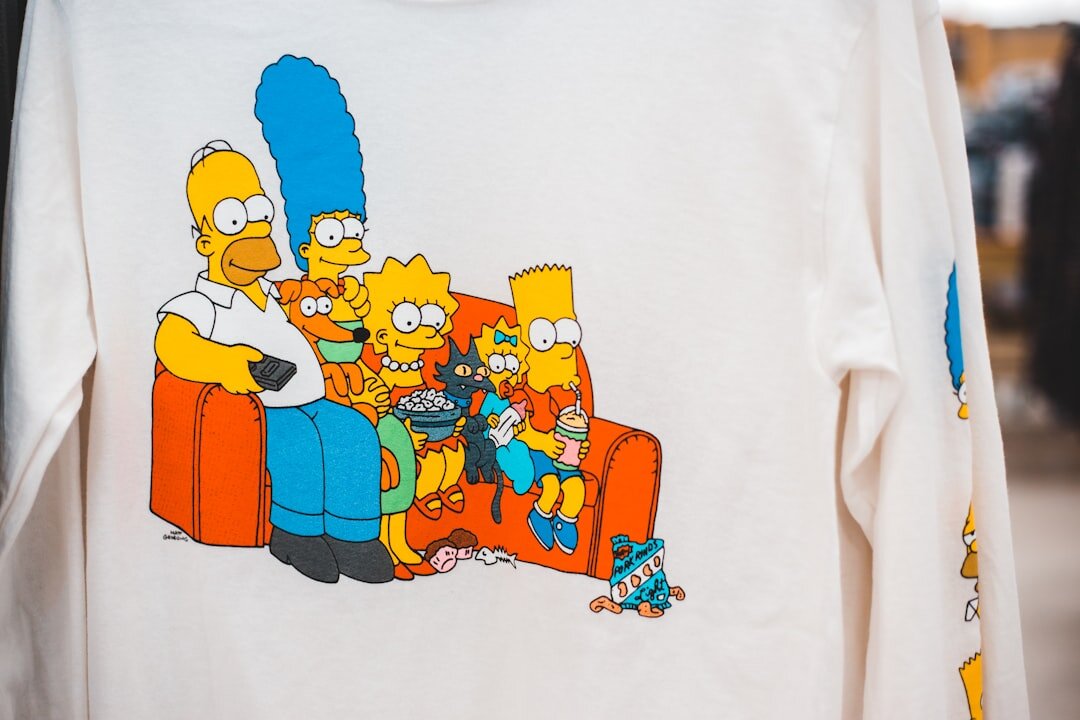 simpsons family cartoon